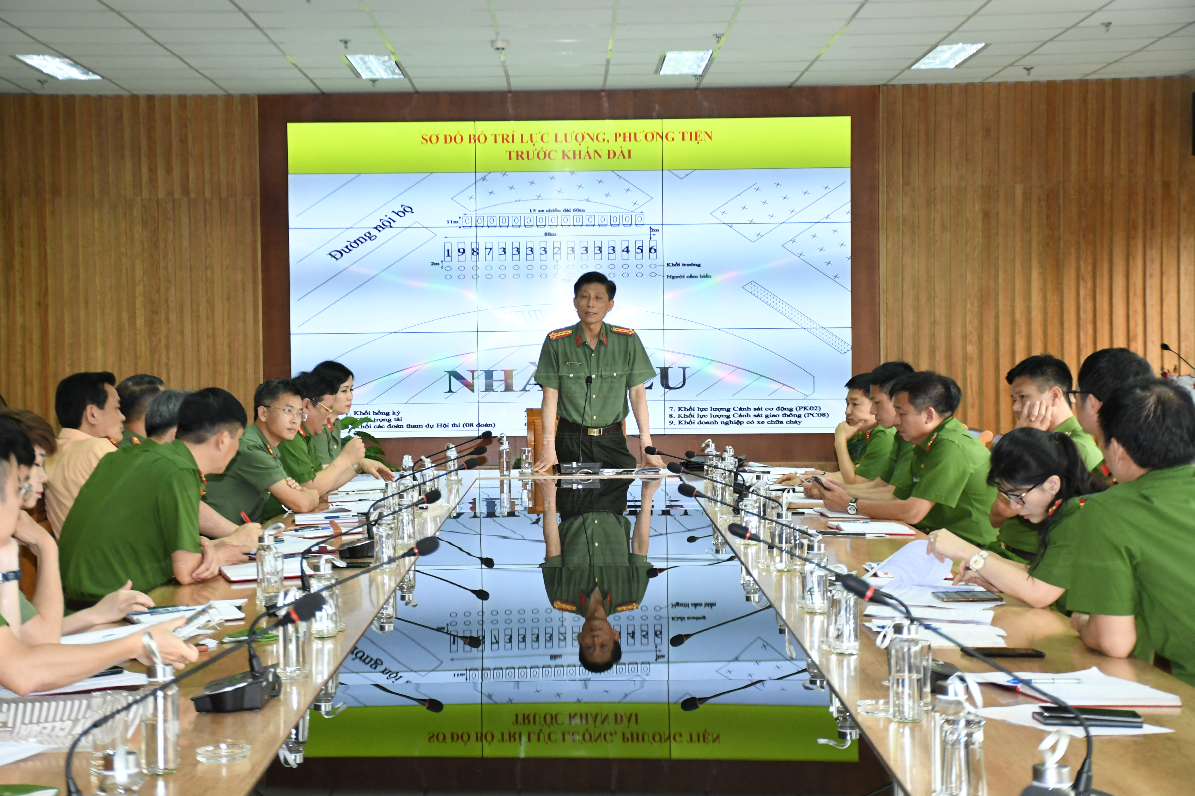 Ban tổ chức Hội thi nghiệp vụ chữa cháy và cứu nạn cứu hộ toàn quốc lần thứ 2 - Cụm thi số II: Chuẩn bị các điều kiện cần thiết phục vụ Hội thi